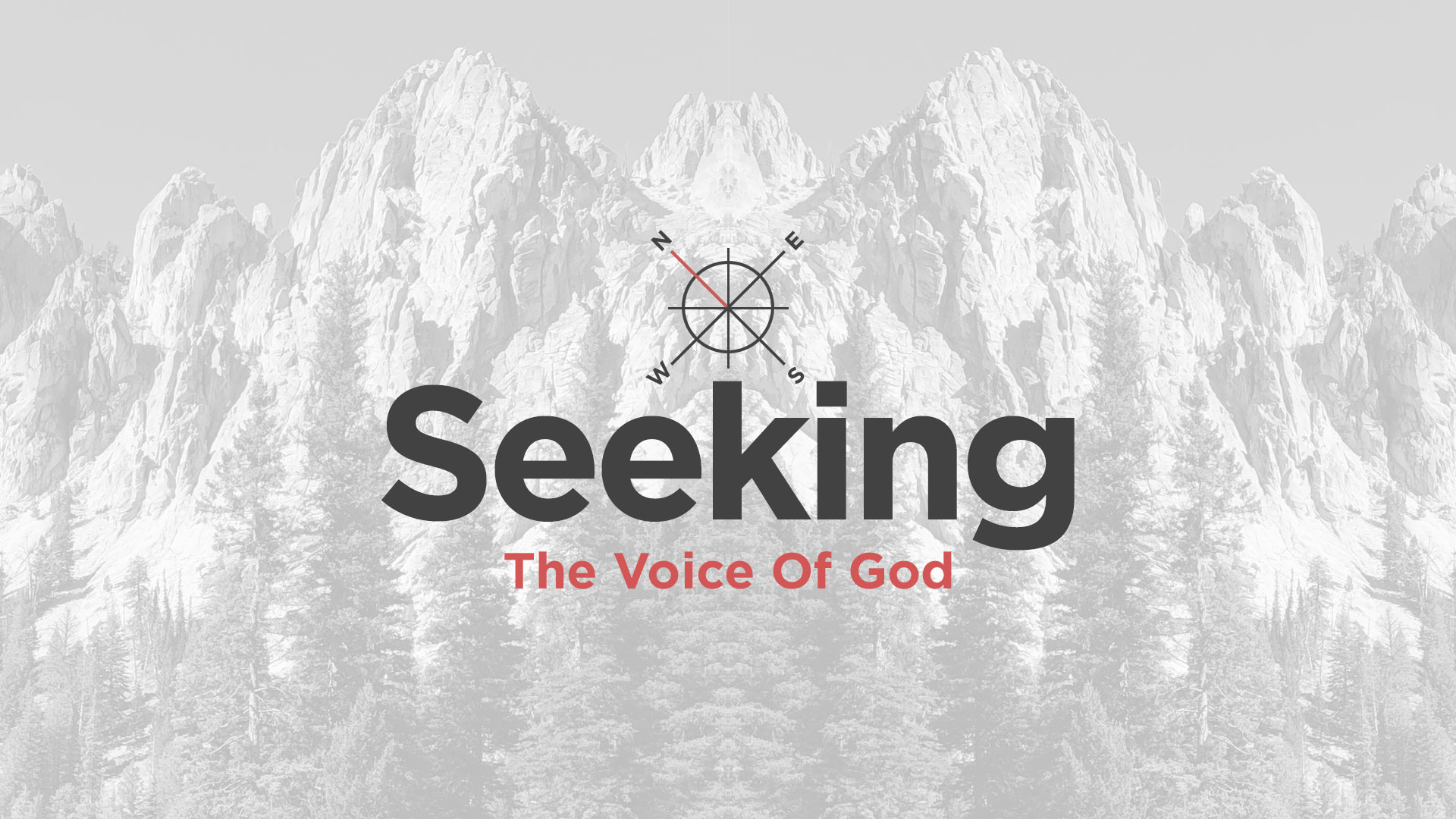 Seeking The Voice Of God