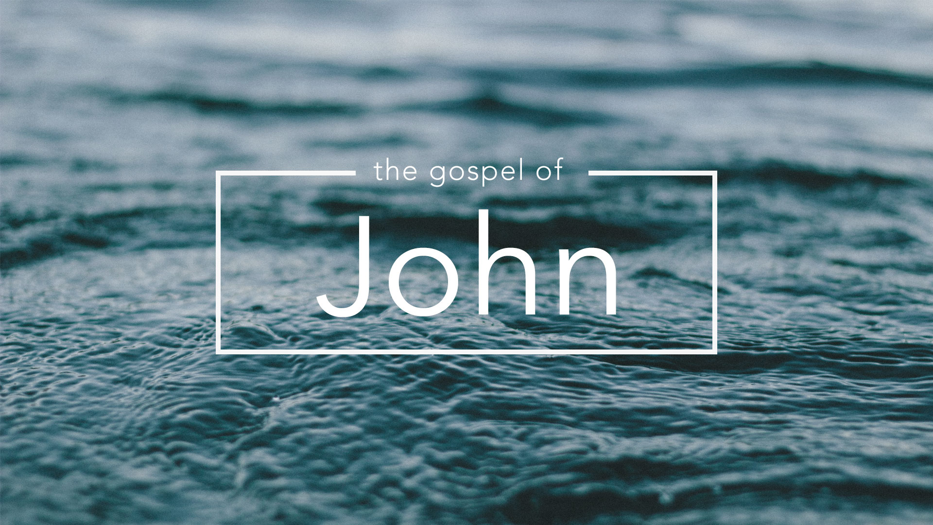 The Gospel Of John